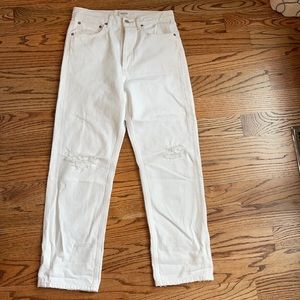 Agolde 90’s loose fit jeans in white